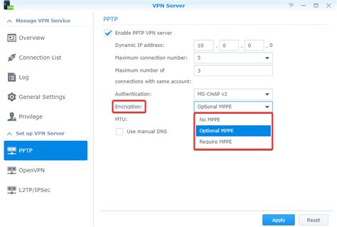 how to connect to synology vpn server